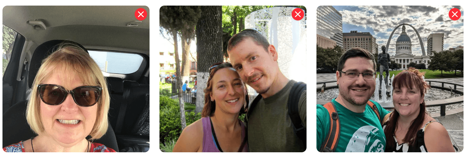 Separate Family Photos